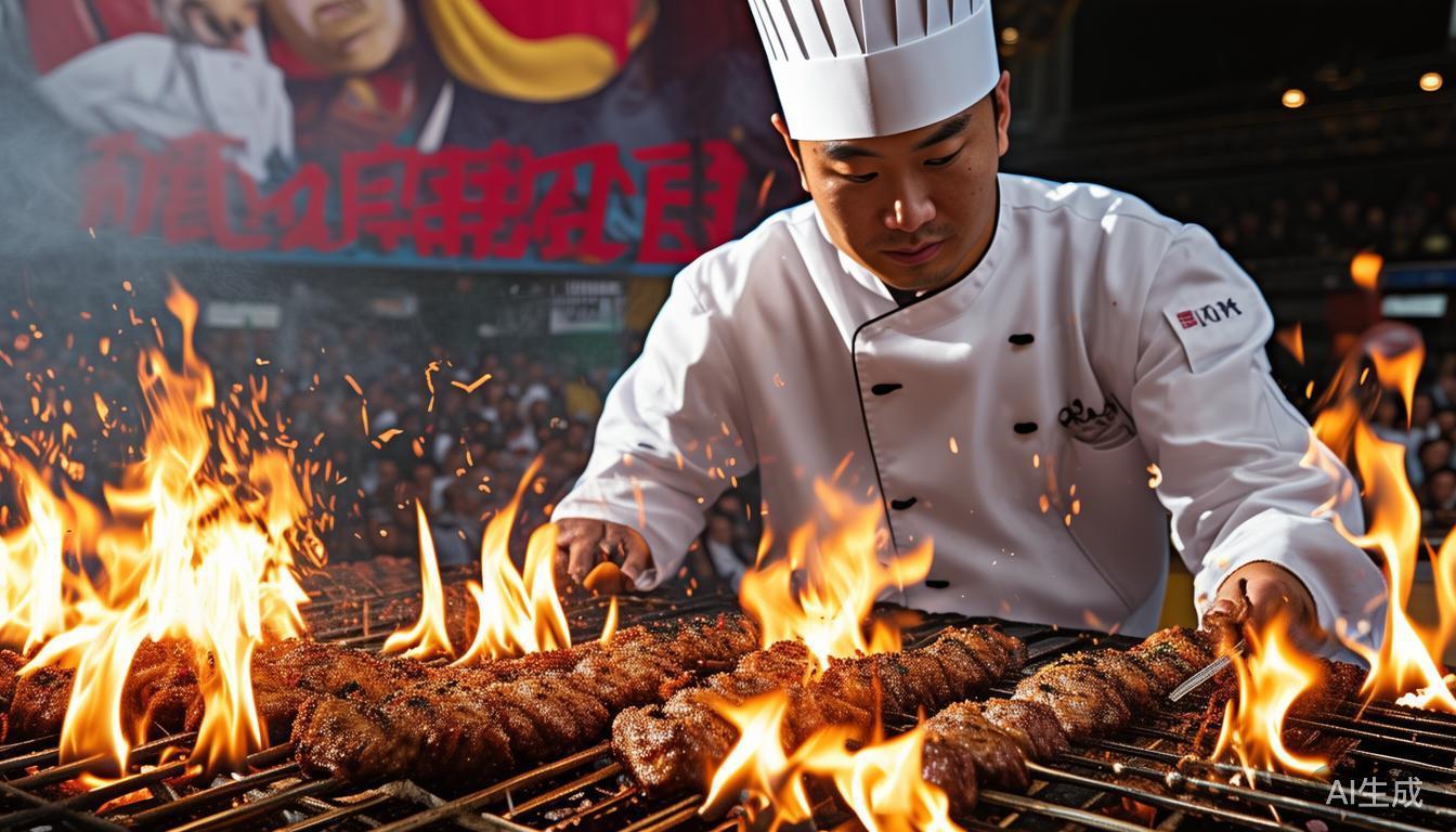 烤羊肉串登上全国技能大赛！这和平时烤串有何不同？重量还有要求？